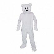 Isbjörnsmaskot Maskeraddräkt - One size