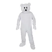 Isbjörnsmaskot Maskeraddräkt - One size
