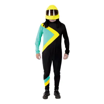 Jamaicansk Bobåkare Maskeraddräkt - X-Large