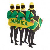 Jamaicansk Bobdräkt Maskeraddräkt - Bobdräkt