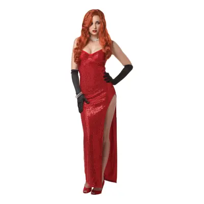 Jessica Rabbit Maskeraddräkt