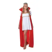 Josefine Röd/Vit Maskeraddräkt - Small