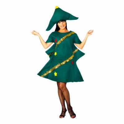 Julgran Maskeraddräkt - One size