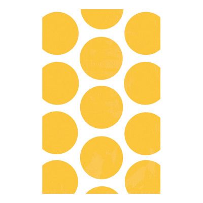 Kalaspåsar Polka Dot Gula - 10-pack