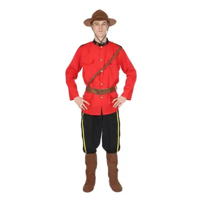 Kanadensisk Polisuniform Maskeraddräkt - Standard