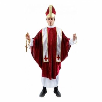 Kardinal Röd Maskeraddräkt - One size