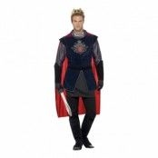 King Arthur Deluxe Maskeraddräkt - Medium