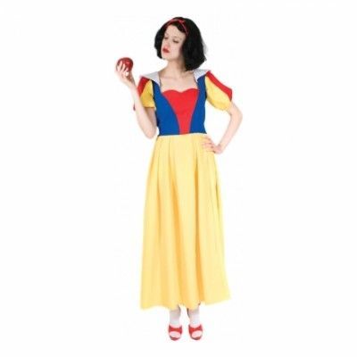Klassisk Snövit Maskeraddräkt