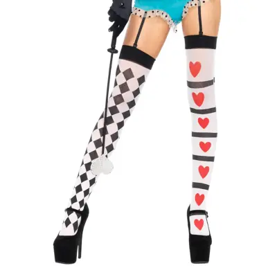 Knästrumpor Harlequin Deluxe - One size
