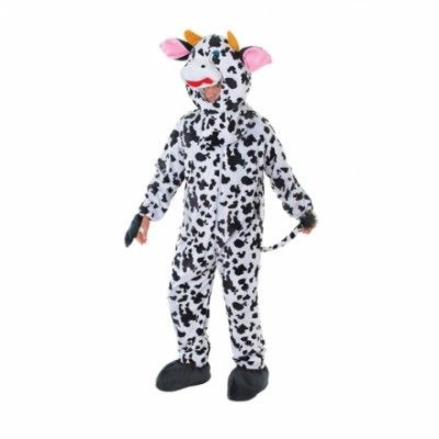 Kossa med Stort Huvud Maskeraddräkt