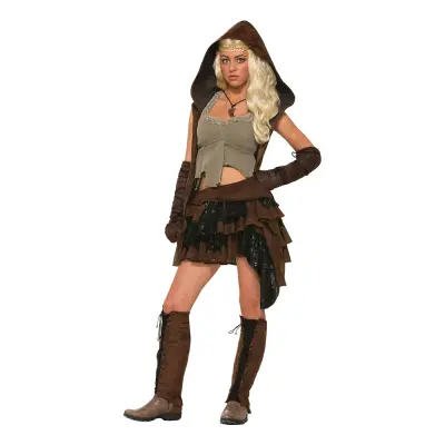 Krigarprinsessa Maskeraddräkt - One size