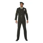 Krigsofficer Maskeraddräkt - Medium