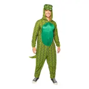 Krokodil Onesie Maskeraddräkt - Plus size