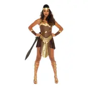 Kvinnlig Gladiator Deluxe Maskeraddräkt