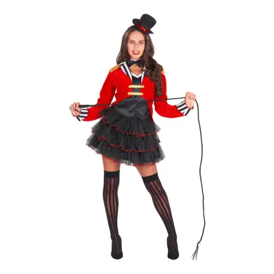 Kvinnlig Lejontämjare Maskeraddräkt - X-Small