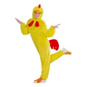 Kyckling Gul Maskeraddräkt - Medium/Large