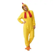 Kyckling Jumpsuit Maskeraddräkt - Small/Medium