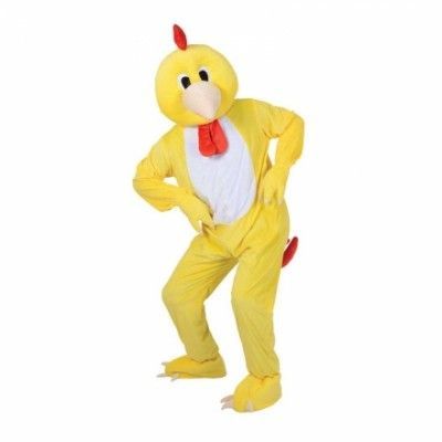Kycklingmaskot Maskeraddräkt - One size