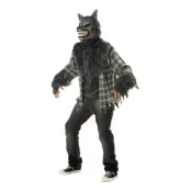 Läskig Varulv Maskeraddräkt - Large