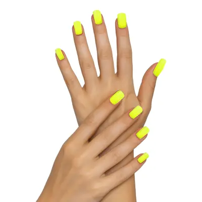 Lösnaglar Gul - 12-pack