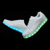 Vita LED Skor - 38