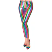 Leggings Regnbågsfärgade - Small/Medium