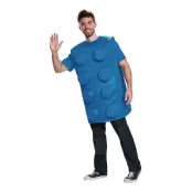 LEGO Kloss Blå Maskeraddräkt - Small/Medium