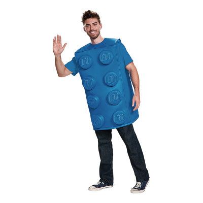 LEGO Kloss Blå Maskeraddräkt - Small/Medium