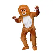 Lejon Maskot Maskeraddräkt - One size