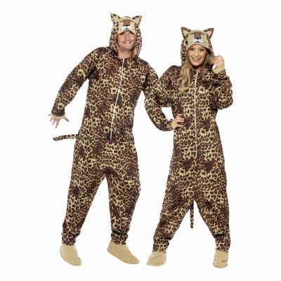 Leopard Jumpsuit Maskeraddräkt - Medium