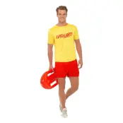 Lifeguard Herr Maskeraddräkt - Medium