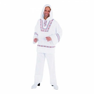 Manlig Eskimå Maskeraddräkt