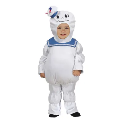 Marshmallow Spöke Bebis Maskeraddräkt - 18-24 månader