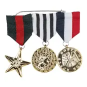 Medalj Millitär - 3-pack
