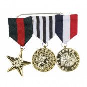 Medaljer, militär