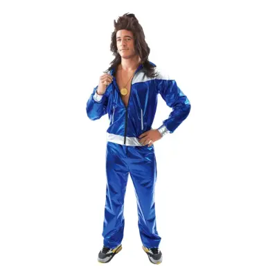 Men's Shell Suit Maskeraddräkt - Standard
