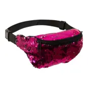 Midjeväska Paljetter Rosa - One size