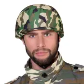 Militärhjälm Kamoflage - One size