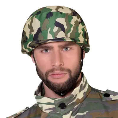 Militärhjälm Kamoflage - One size