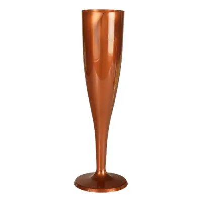 Champagneglas Koppar i Plast - 6-pack