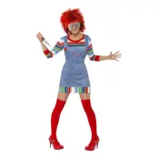 Miss Chucky Maskeraddräkt - Small
