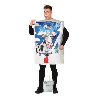 Mjölkpaket Maskeraddräkt - One size