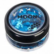 Moon Creations Classic Chunky Glitter - Blå