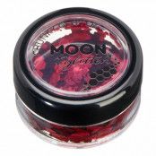 Moon Creations Classic Chunky Glitter - Röd