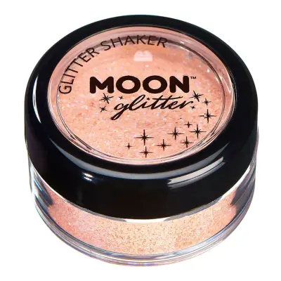 Moon Creations Pastel Glitter Shaker - Peach