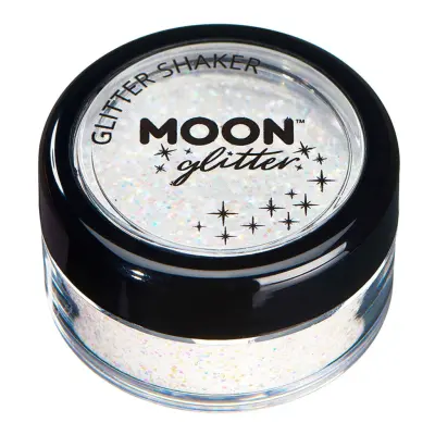 Moon Creations Pastel Glitter Shaker - Vit