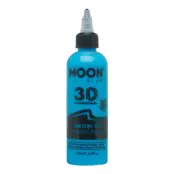 Moon Creations UV Neon Textilfärg - 125 ml Blå