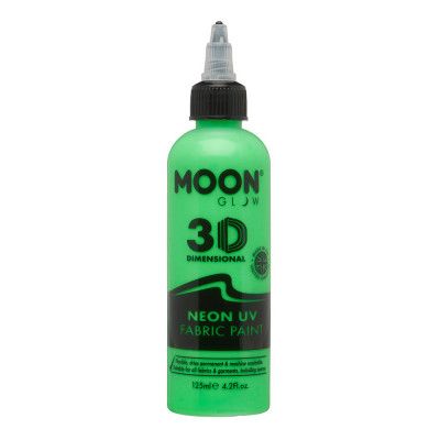 Moon Creations UV Neon Textilfärg - 125 ml Grön