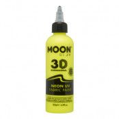 Moon Creations UV Neon Textilfärg - 125 ml Gul