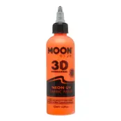 Moon Creations UV Neon Textilfärg - 125 ml Orange